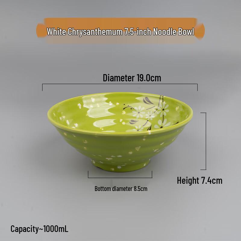 Melamine Imitation Porcelain Noodle Bowl