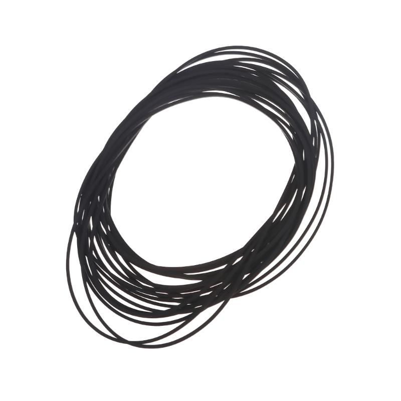 20pack Universal 105-135mm Mix Cassette Tape Machine Belt New Assorted Common Belt for Recorders DVD Drive