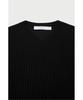 IROWOMEN Myraliespe Sheer V-Neck Knit Top Iowbm26101Bkx