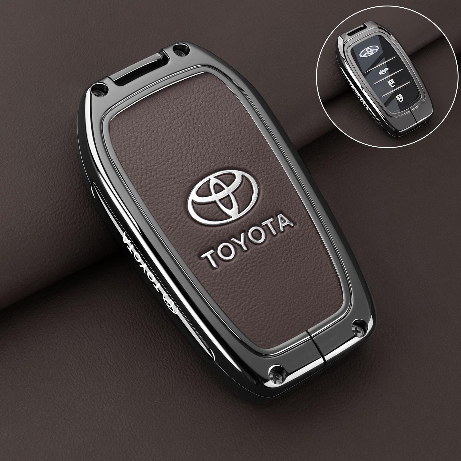 

Для Toyota 2026 Горячие Колпачки Ступицы Чехол для Ключа Автомобиля Оболочка Брелок Аксессуары Для Toyota CHR Hilux Fortuner Land Cruiser 200 Camry