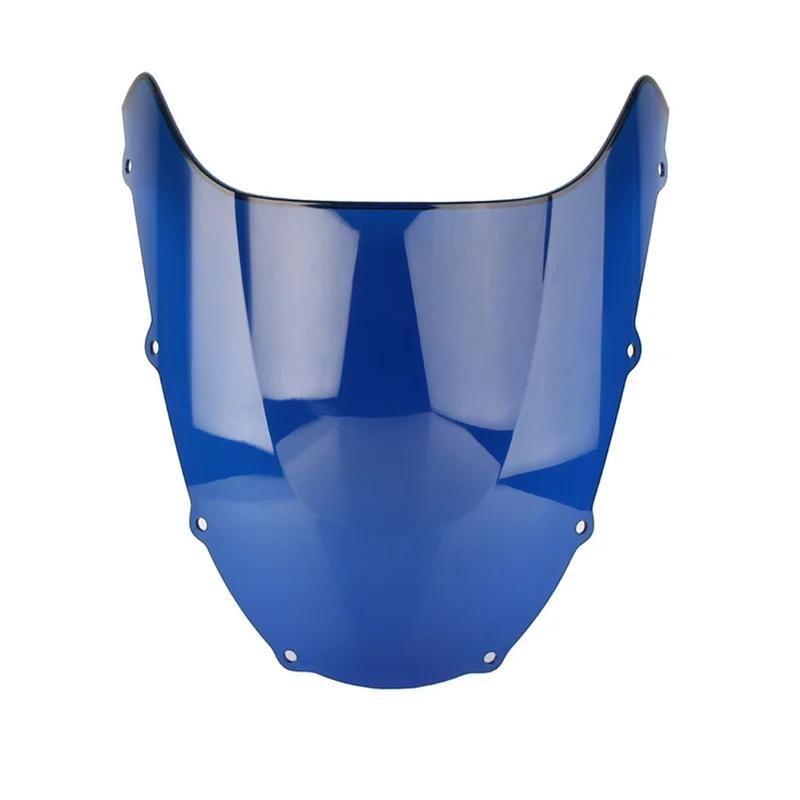 Motorcycle Screen Double Bubble Windshield Deflector Protector WindScreen For Kawasaki Ninja ZX-9R ZX9R ZX 9R ZX900C 1998 1999