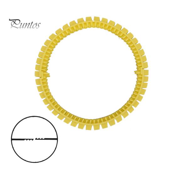 Self Groomer Cat for Cardboard Boxes, DIY Grooming Brush Friendly Toy Ring, Hands-Free Massage Comb House Door Hole Tunnel