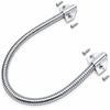 1pcs/3pcs Exposed Mounting Door Flex Conduit Door Cable Protector  For Home Security Systems