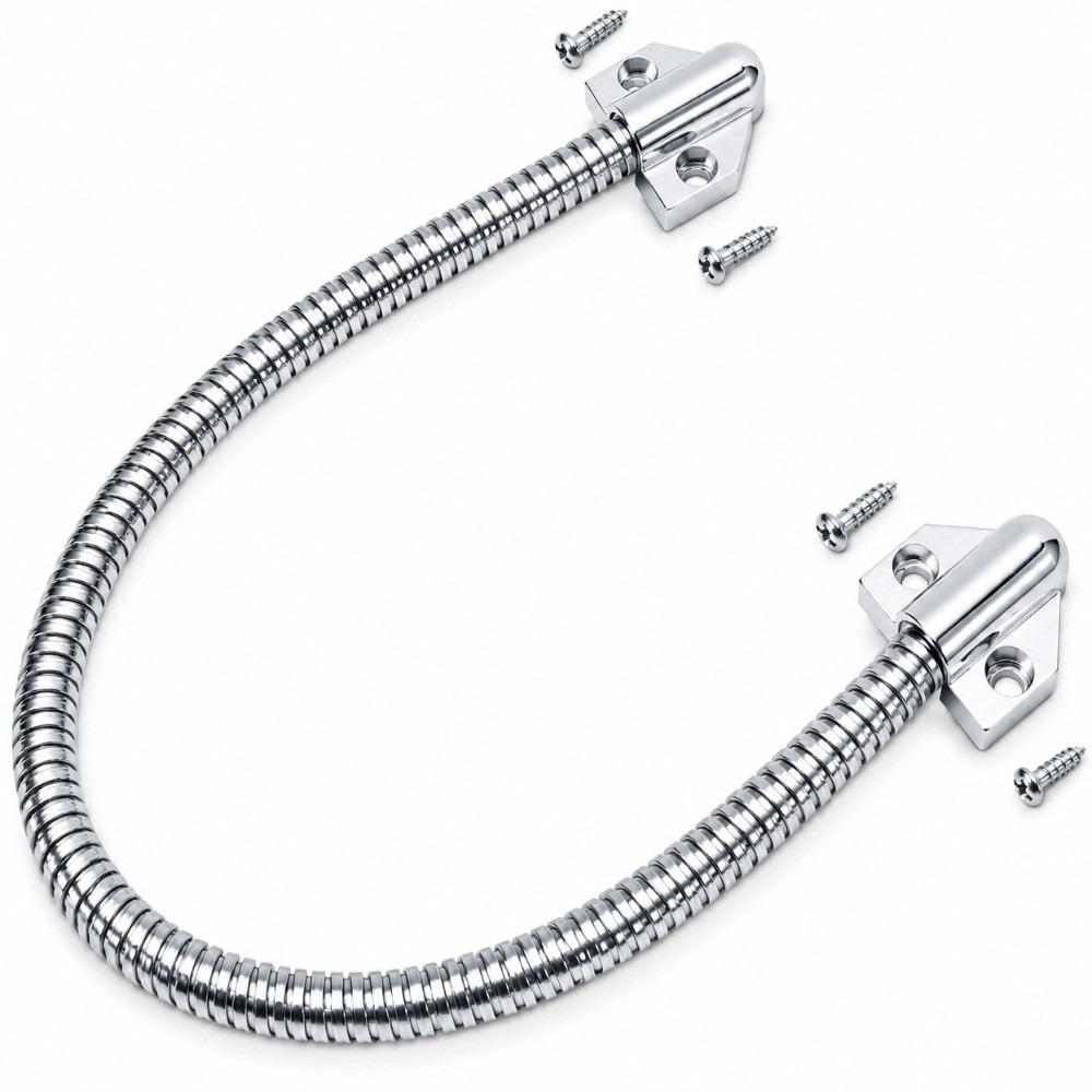 1pcs/3pcs Exposed Mounting Door Flex Conduit Door Cable Protector For Home Security Systems