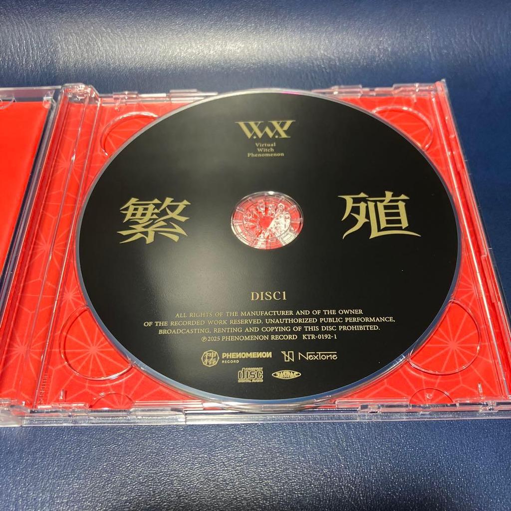 [USED] [Out of print/2CD] VWP Album "Spread" Kamitsubaki Flower Music Rime Yukiko World Emotion