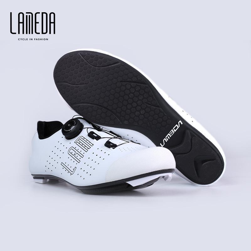 

LAMEDA Lanpada Велотуфли - Уличные велосипедные туфли с застежкой, Портативный спортивный дизайн из углеродного волокна. 38
