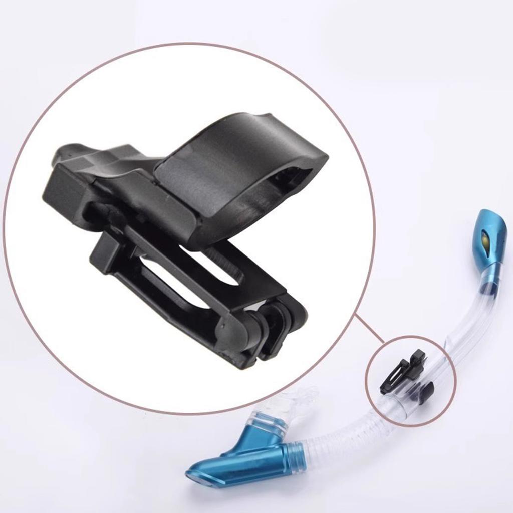Snorkel Mask Clip Replacement Plastic Clip Snorkel Keeper Universals Snorkeling Diving Air Tube Holder Enduring