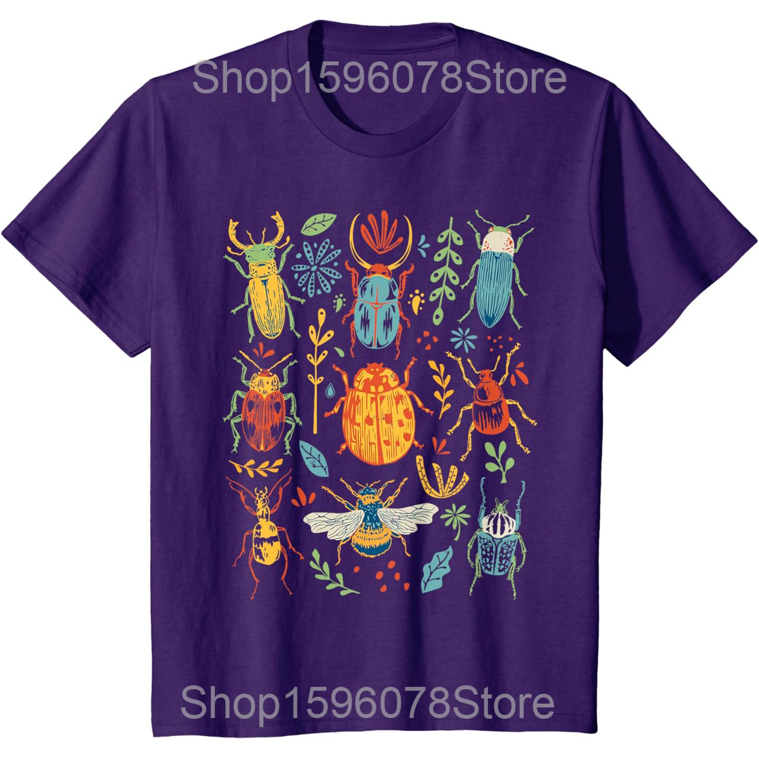 

Insect Bug Collection Collector Entomologist Entomology Tshirts Men 100 Cotton Loose Oversized Crewneck Collar Hip Hop T Shirt 4XL