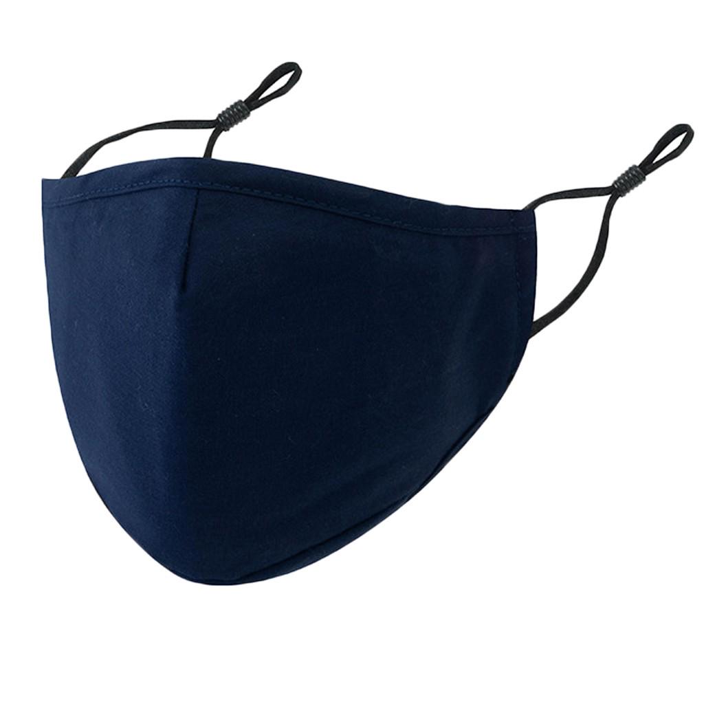 Unisex Cotton Pluggable Gasket Outdoor Mouth Mask Washable Reuse Face Mask