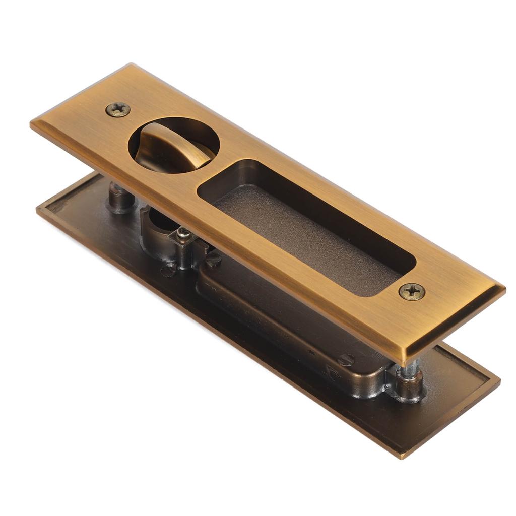 Sliding Door Pull Lock Double Sided Anti Theft Concealed Stylish Door Pull Lock Replacement