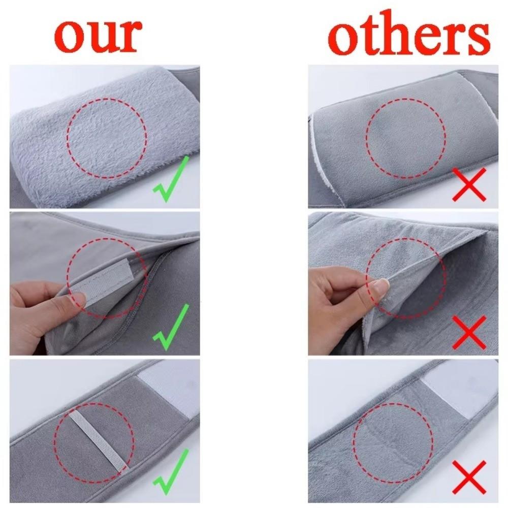 1000/2000ml Warm Water Bag Plush Cover Water-filling Hot-water Bag Foot Warmer Hot Water Bag Home