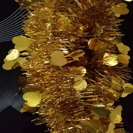 Festive Tinsel Garland for Weddings, Parties & Events: Ideal for Birthdays, Christmas, & Special Occasions