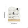 Desk Calendar Decoration Accessories Cute Unique Aesthetic Month Date Display Planner