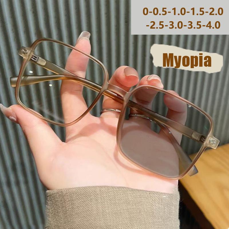 Frame-type Pochromic Color-changing Glasses With Anti-blue Light Feature Slimming Effect Of The Frame Design