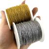 5-2Meter Stainless Steel Cable Chain Bulk Gold 1/1.5/2/3mm Link Chains Necklace Pendant Bracelet DIY Jewelry Making Accessories