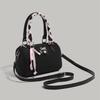 2025 New Fashion High-End Handbag Niche Girly Heart Bow Boston Commuter Shoulder Crossbody Bag
