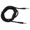 3.5mm Male to 3.5mm Headphone Cable 1.5m o Wire for AlphaSkyline Headset Black