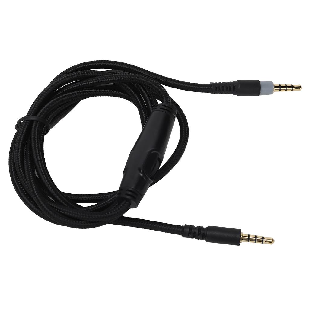 3.5mm Male To 3.5mm Headphone Cable 1.5m O Wire for AlphaSkyline Headset Black
