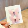 Gradient Silk Yarn Bow Butterfly Hairpin for Kids – Fairytale Style
