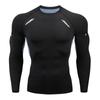 Men's Tight Long Sleeve Fitness Shirt