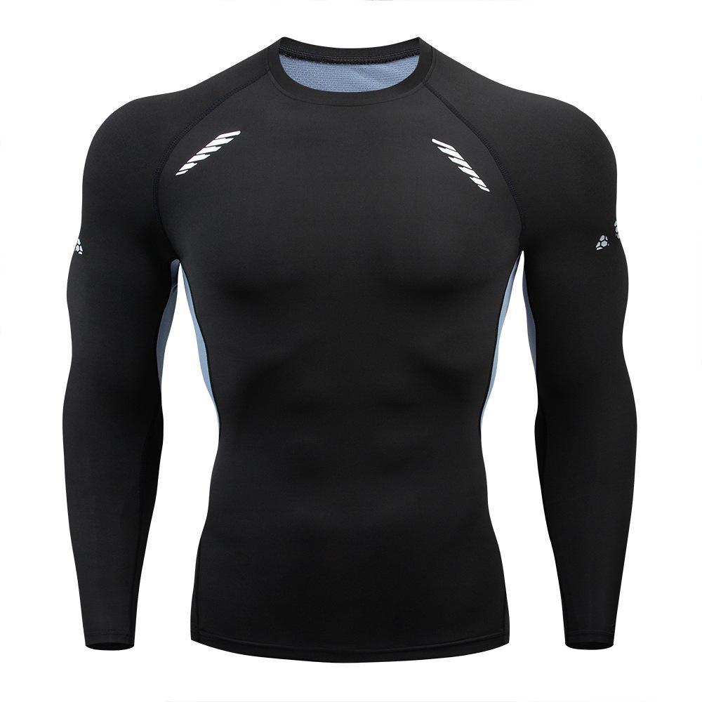 Men's Tight Long Sleeve Fitness Shirt