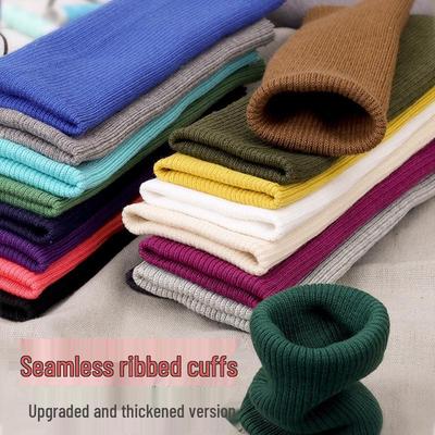 Elastische Geribbelde Manchetten Donsjack Mouwverlengingsaccessoires