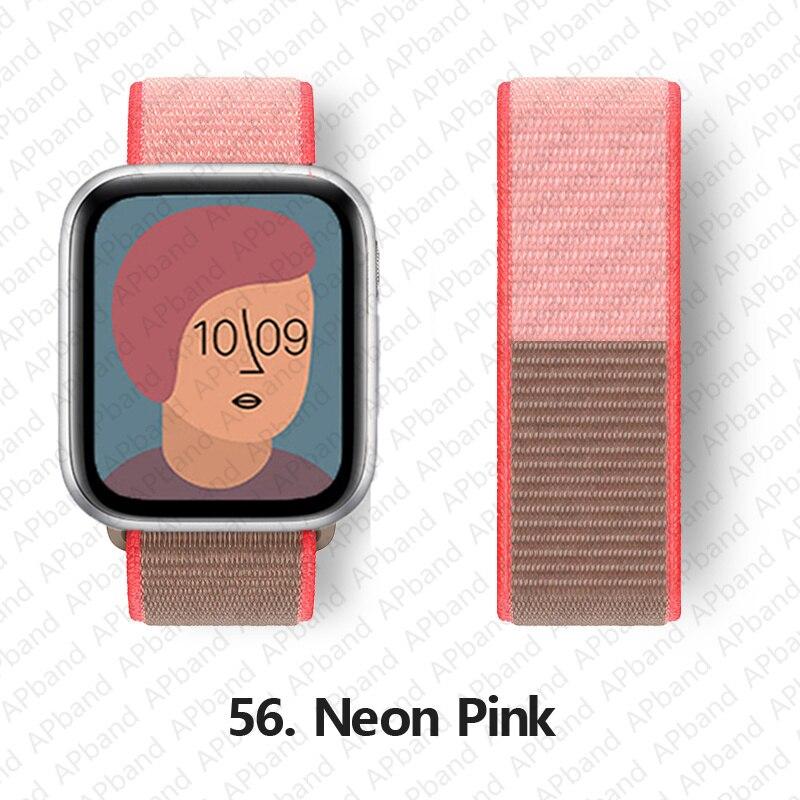 Nylon Band Voor Apple horlogeband 44mm 40mm 42mm 38mm 41mm 45mm 41 45 smartwatch polsband riem lus armband iWatch 3 4 5 se 6 7