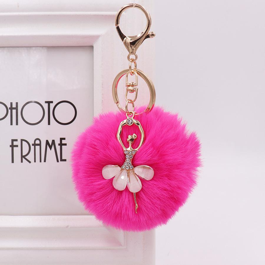 Плюшевый брелок для девочек - Милый аксессуар-подвеска One Size