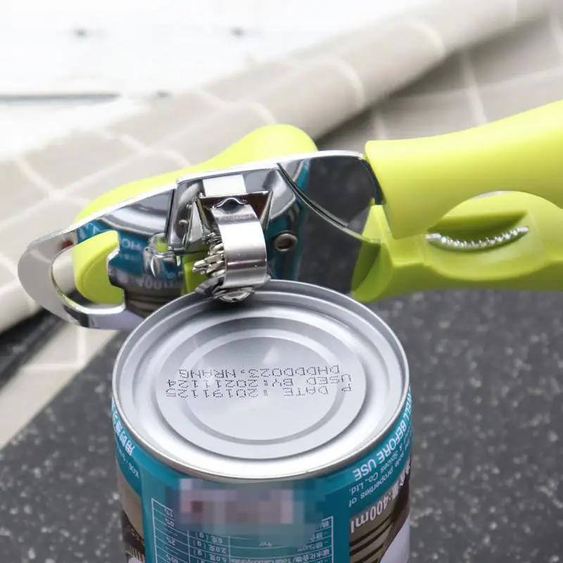 Manuální otvírák na konzervy 4 v 1 Víceúčelový Twist Off víčko Otvírák na láhve Kuchyňské domácí otvíráky Nástroj Domácí pomůcky Příslušenství