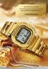 Sanda Men's Waterproof Square Multifunction Sports Alarm Watch