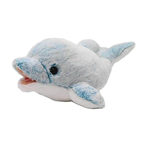 Aurora World Plush Powder Kids Dolphin Light Blue
