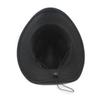 Western Cowboy Hat For Men And Women With Felt Material Sun Protection Summer Accessory