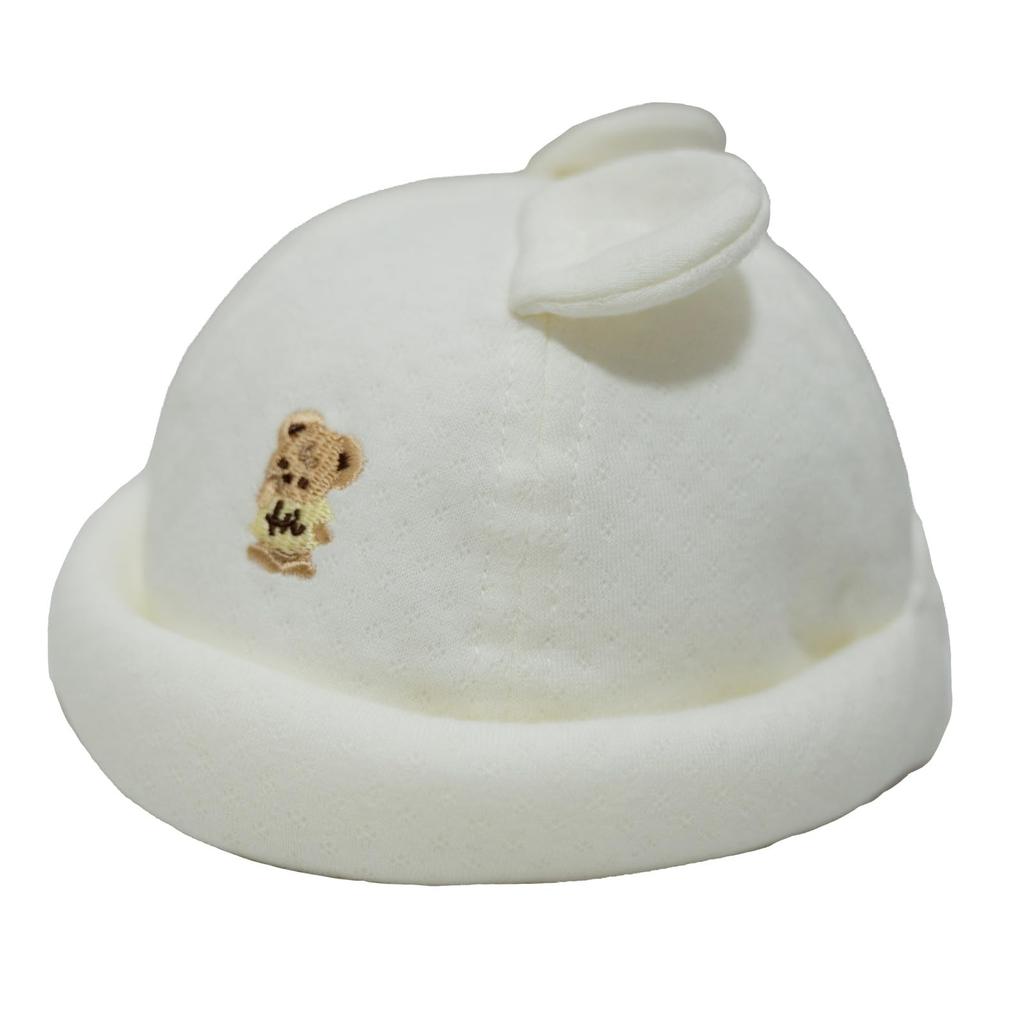 Happy Baby Made in Baby Shower Sizes 6 Months Beans! Hat, Japan, Newborn, 100% Cotton, Gift, 40-44cm,