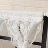 BJD Miniature Dollhouse Door Curtain - Lace Cotton Props