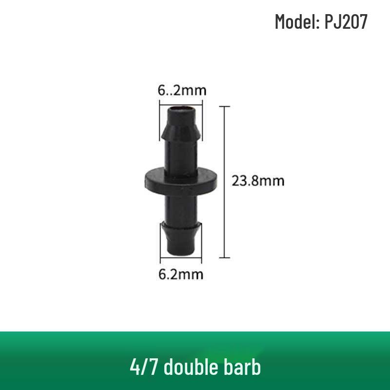 Capillary Fittings: Single/Double Hook, Tee, Straight Connector, Drip Stop, Mountain Bracket, Five-Way, Greenhouse Micro-Sprinkler