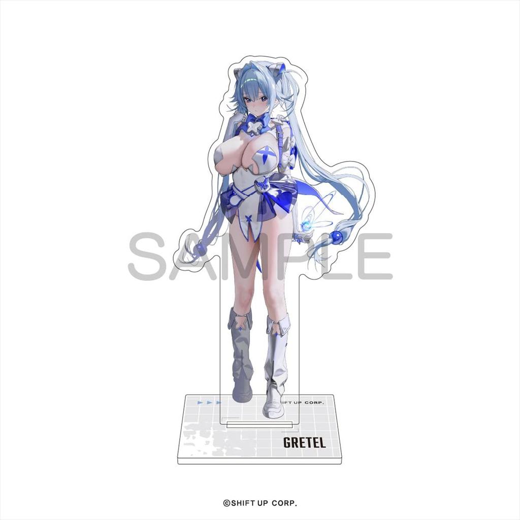 Algernon Product Victory Goddess: NIKKE Acrylic Stand Gretel Approx. H137 x W47-106mm Acrylic
