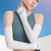 Breathable Quick-Dry Arm Covers, UV Protection Sleeves with Sweet Print for Driving & Outdoor UPF 50+ Ice Cooling Sleeves with Thumb Hole for Women