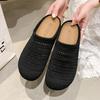 Wind platform bohemian shoes women's outer wear 2025 spring and summer vacation one pedal bag head half drag single shoes