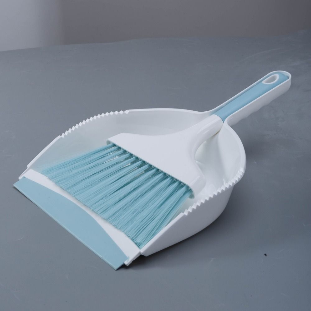 Handheld Mini Dustpan and Brush Set Flexible Desktop Mini Broom Set  Window Gap Cleaning