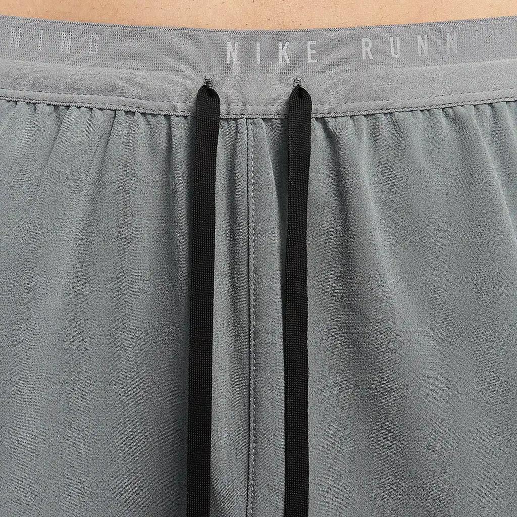 Nike Logo Drawstring Tapered Quick-Dry Casual Pants Men bottoms Smoke-Gray HV4545-084