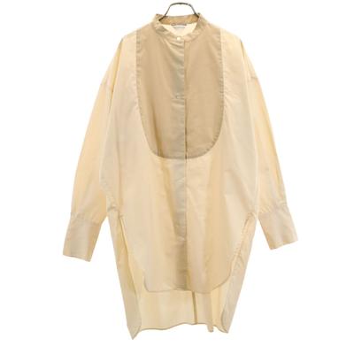 Lavish Gate Made In Japan Long Sleeve Shirt Dress F Beige Women Used