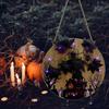 Creative Halloween Hanging Sign with Outdoor Office Spooky Wall Plaque Festival Decor