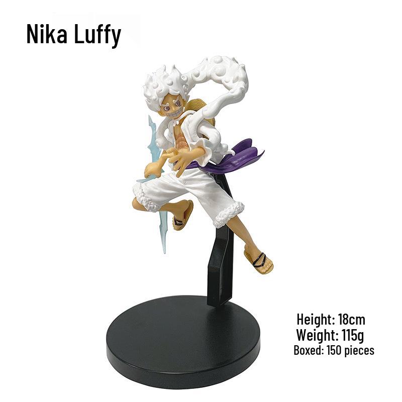One Piece DXF Sonnengott Nika: Luffy Gear Fifth, Zoro, Sanji, Nami, Chopper, Kid, Killer Figuren.