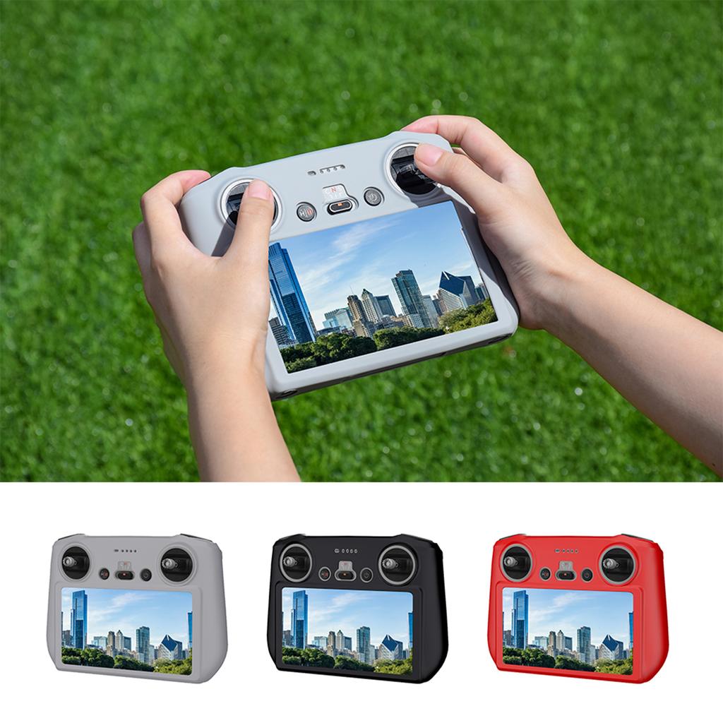 Silicone Case Compatible For Dji Mini 3 Pro With Screen Remote Control Anti-slip Dustproof Protective Cover