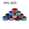 PHIL 2025 With Numbered Number Bird Parrot Pigeon Foot Ring High Quality Straight Tube Aluminum Foot Ring For Birding Supplies