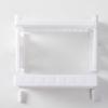 Desktop Storage Shelf Multifunctional Practical Durable Desktop Organizer for Bedroom White