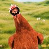 Chicken Helmet Safety Hens Hat with Adjustable Elastic Strap Mini Parrot Birds Hat Pet Costume for Small Pet Parakeet Duck Chicken
