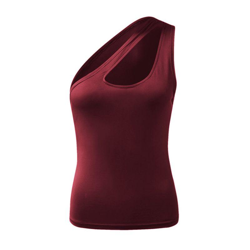 Sleeveless Diagonal Shoulder Vest Top Sleeveless Oblique Shoulder Small Tank Top Top T-shirt