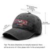 "NORWAY" "HEIA NORGE" Flag Printed Sun Hat , Adjustable Snapback Baseball Cap Simple Leisure Lightweight Distressed Dad Hat