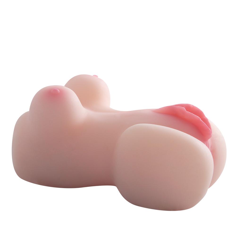 Měkká realistická prsa Vagina Anus Muž Mastubátor Sexuální hračka Masturbační pohár Produkty pro dospělé pro muže
